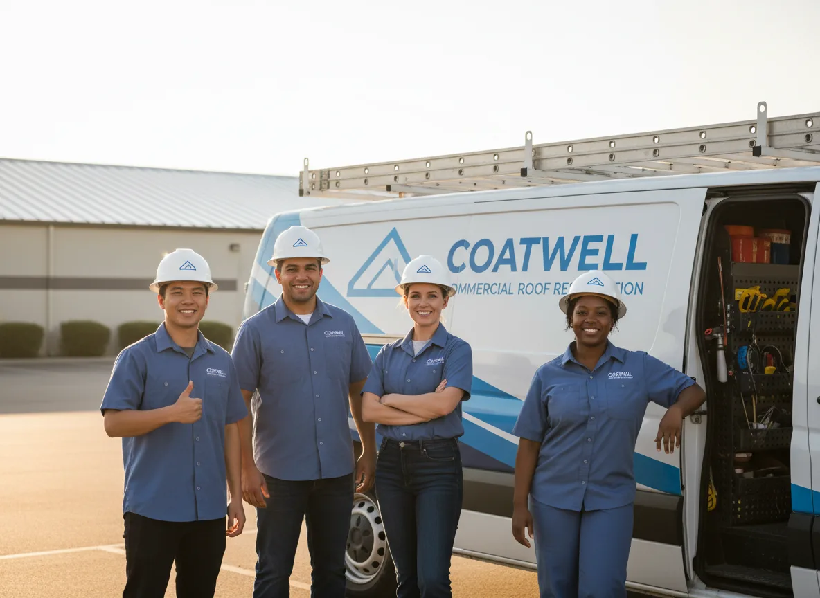 Commercial roof coating company in Bagwell, TX